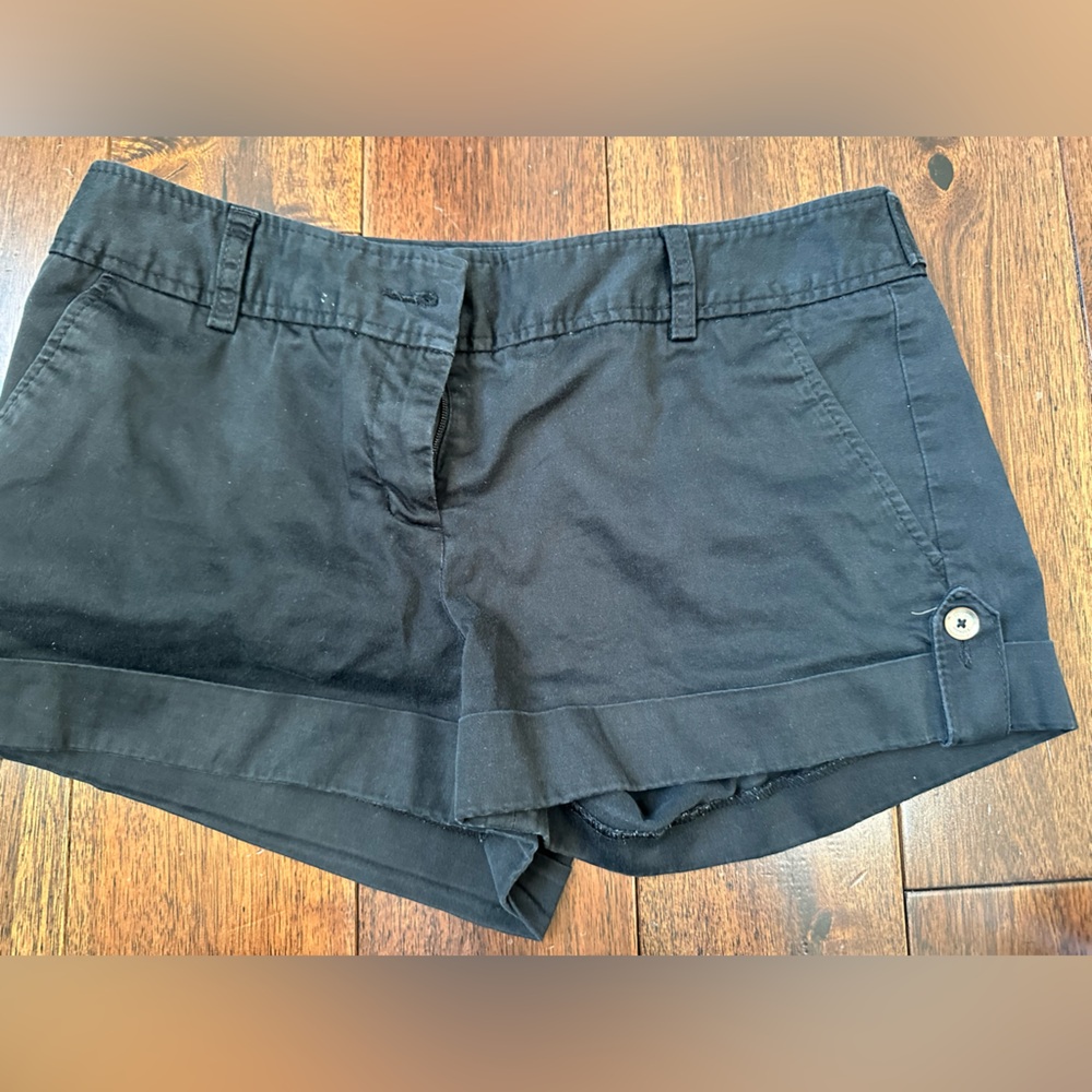 Black dress shorts